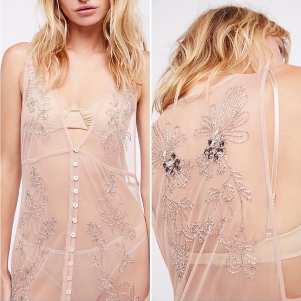 Free People Vested In You Slip Vest
